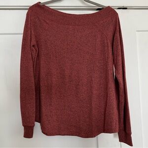 Z Supply Long Sleeve Top - Off the shoulder